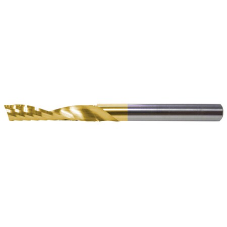 Mastercut Tool Corp. 3x8x6x64 1FL "O" Flute Upcut Spiral (Hard Plastics) Crescent End WRouter, PowerT 901-312-2